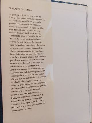 Libro El Placer del Amor