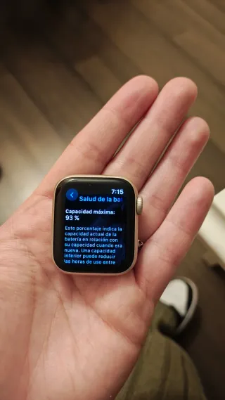 Apple Watch SE 40mm Plata