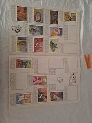 Álbum cromos Aristogatos Disney