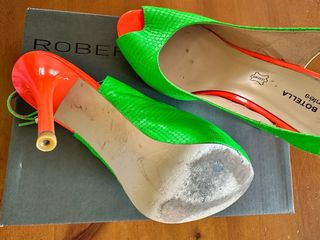 Tacones Roberto Botticelli - Verde & Naranja