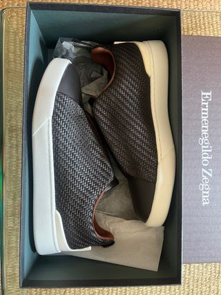Zegna Sneakers - Zapatillas de Cuero