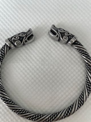 Brazalete vikingo plata