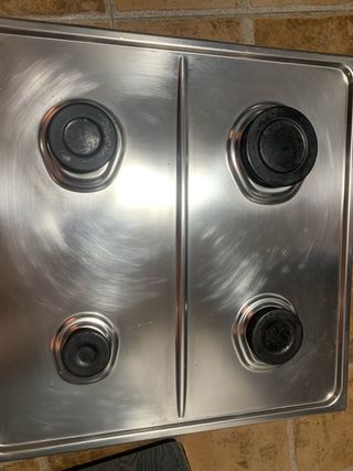 Hornilla gas 4 fogones acero