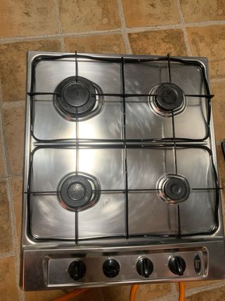 Hornilla gas 4 fogones acero