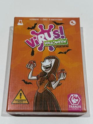 Juego cartas Virus Halloween