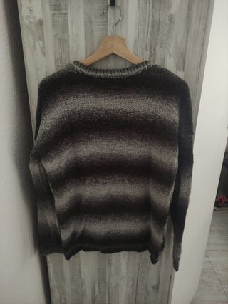 Jersey Easy Wear M - Gris y marrón 
