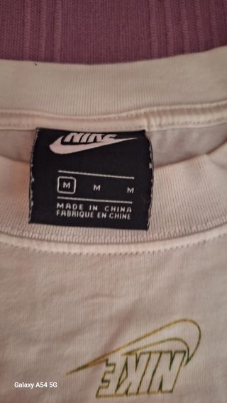 Camiseta Nike blanca - Talla S