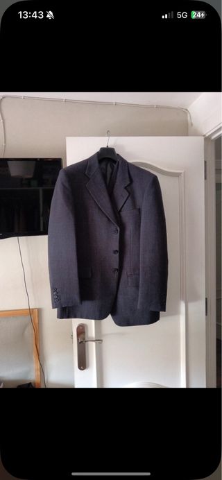 Traje azul marino M/L