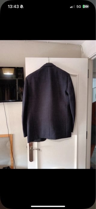 Traje azul marino M/L