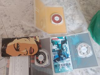 PSP: GTA Liberty + Metal Gear Solid