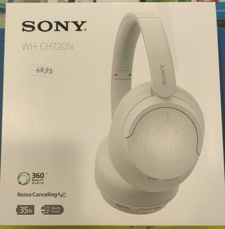 Auriculares Sony WH-CH720N blancos precintados
