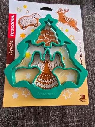 Moldes galletas Tescoma Navidad