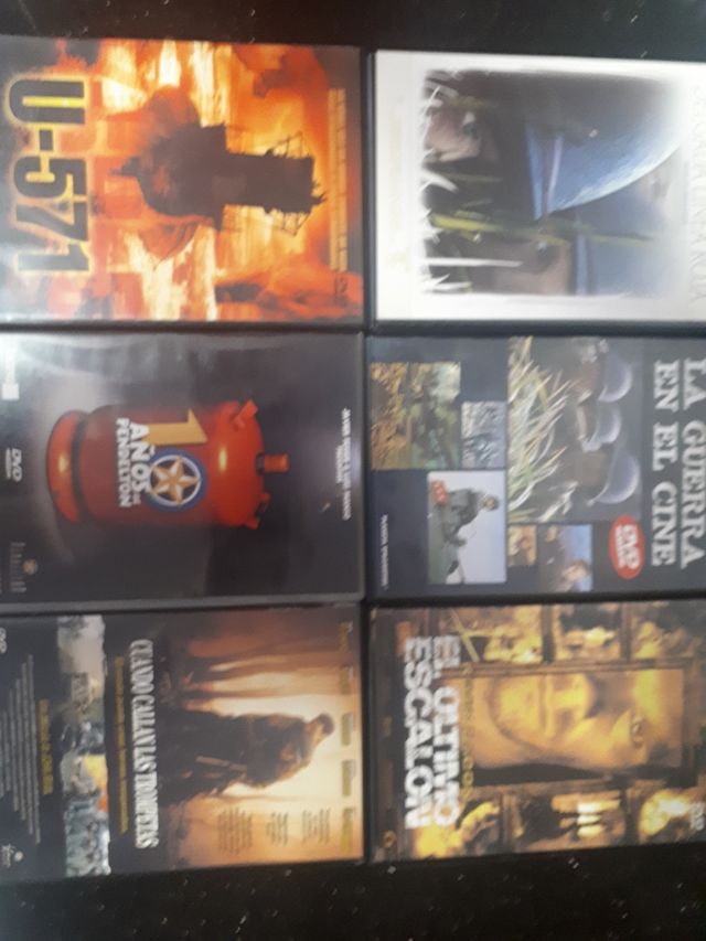 6 Películas DVD drama/guerra