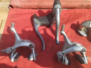 Grupo Shimano 105 sin bielas 
