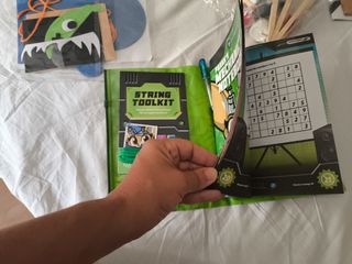 Manualidades y juegos nuevos. Regalo