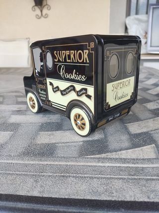 Caja metal vintage Furgoneta
