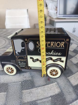 Caja metal vintage Furgoneta