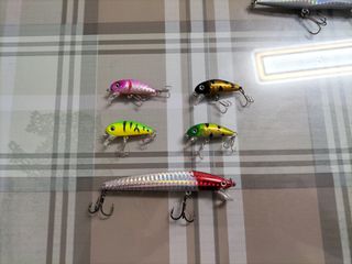 5 Señuelos Pesca: Princess M GX Wobblers