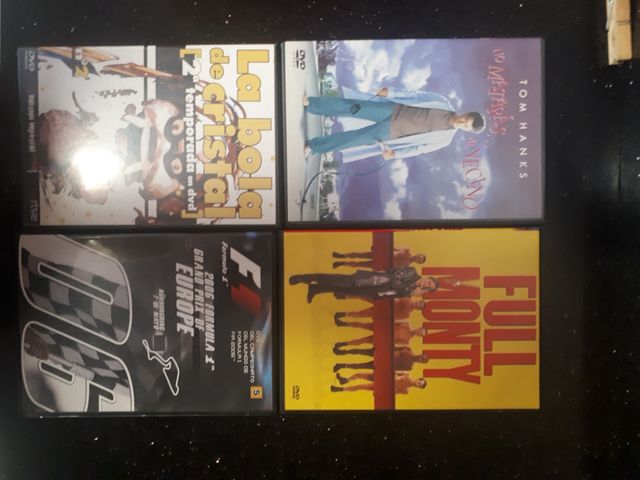 4 Películas DVD: Comedia, Deportes