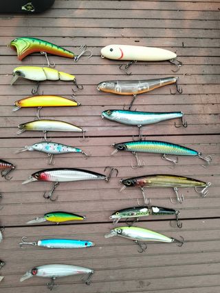 50 Señuelos Pesca - Variados