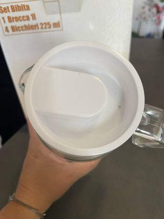 Set Bibita: Brocca 1L + 4 Bicchieri 225ml