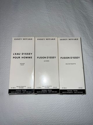 3 Perfumes ISSEY MIYAKE testers