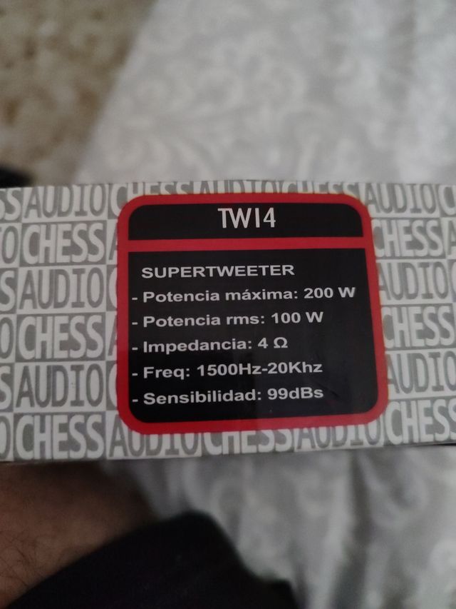 Tweeter CHESS AUDIO coche