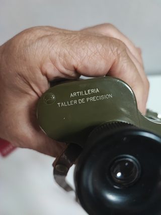 Prismáticos Guerra Civil Española taller precisio