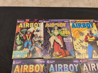 Lote de 11 comics Airboy. Forum. Eclipse comics.