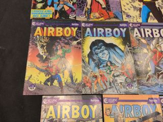 Lote de 11 comics Airboy. Forum. Eclipse comics.