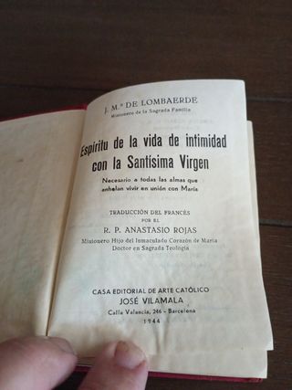 Espíritu de la vida de intimidad con Sta. Virgen