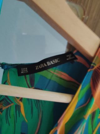 Mono Zara estampado flores