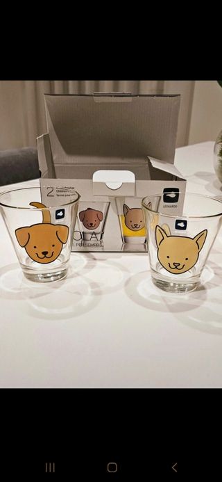 Bicchieri Leonardo - Set cane + gatto