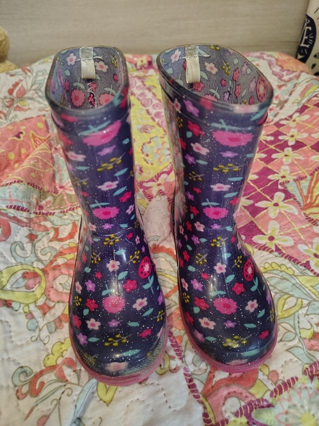 Botas lluvia niña talla 26