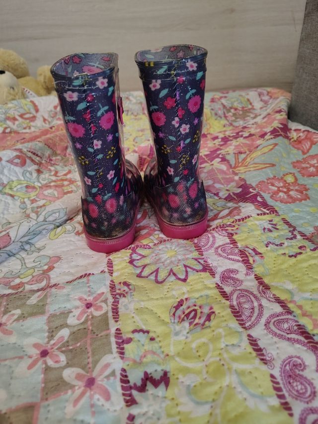 Botas lluvia niña talla 26