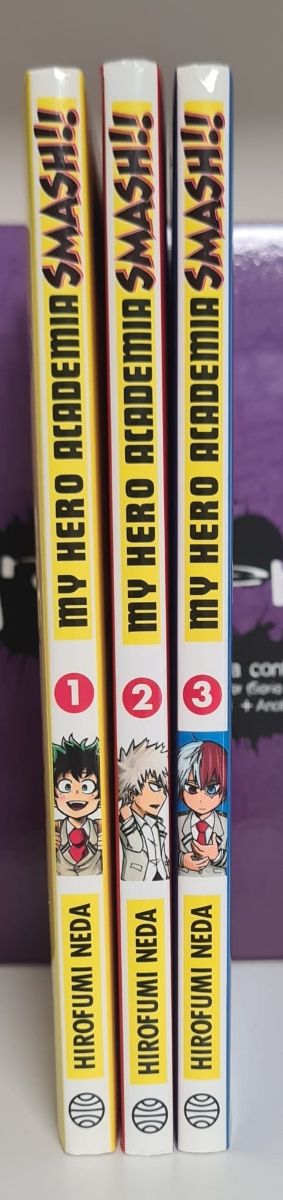 My Hero Academia Smash tomos 1 al 3!