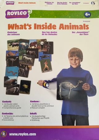 Juego Educativo "¿Que hay dentro de los animales?"