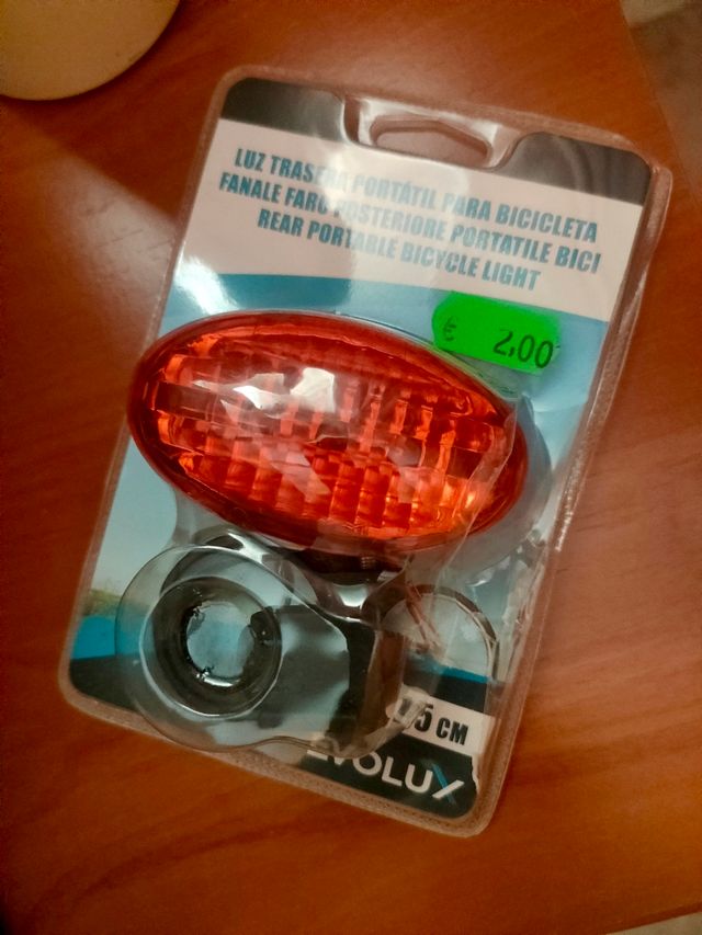 Luz trasera bici