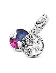 Charm Pandora Unicornio Plata