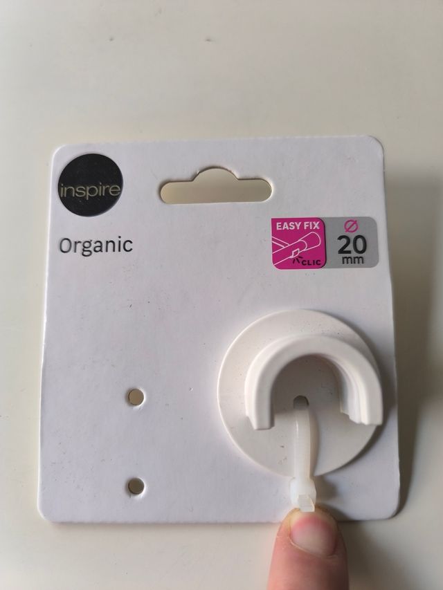 SOPORTE BARRA CORTINA - 20mm