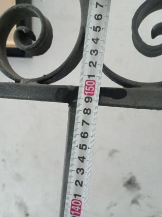 Reja ventana hierro forja