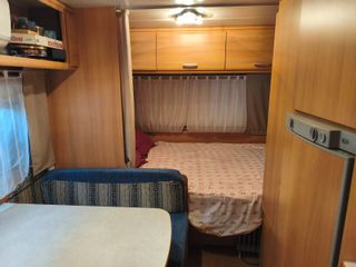 Caravana fija en camping valle de iruelas 