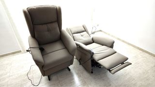 Butacas Relax eléctricas beige