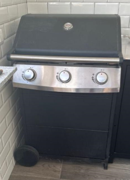 Barbacoa gas 3 fuegos