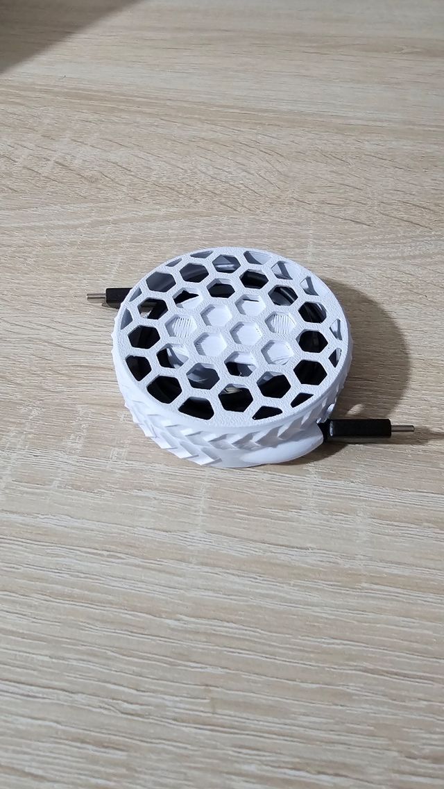 Enrollador de Cable USB - Impreso 3D
