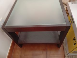 Mesa centro madera marrón
