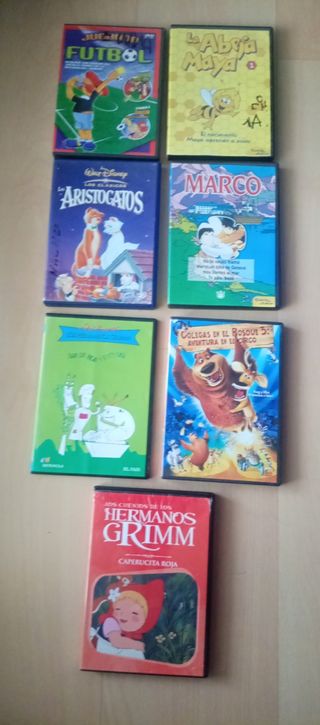 7 Películas infantiles DVD