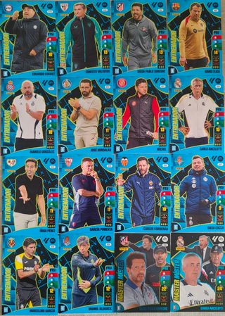 Adrenalyn XL 24-25: 20 cartas entrenadores