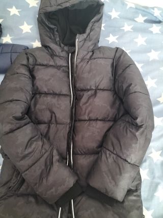 Anorak negro Primark niño talla 11/12 años