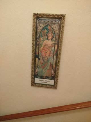 Cuadro Alphonse Mucha - Le Matin
